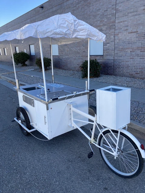 Hot Dog Or Crepe Bike Cart.  SALE $1,000 OFF