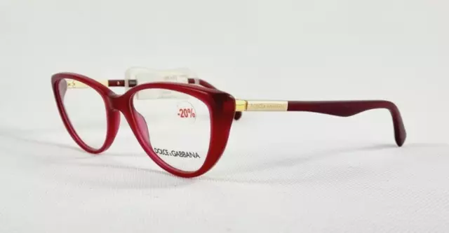 Dolce & Gabbana DG3155 2702 Brille Brillengestell 52x17 140 UVP 269€