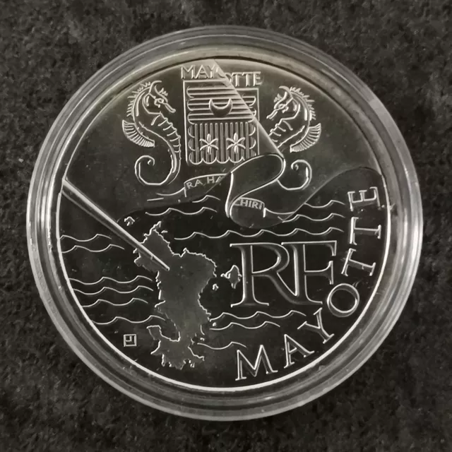 10 Euros Regions 2011 Argent Mayotte / France Silver Euro