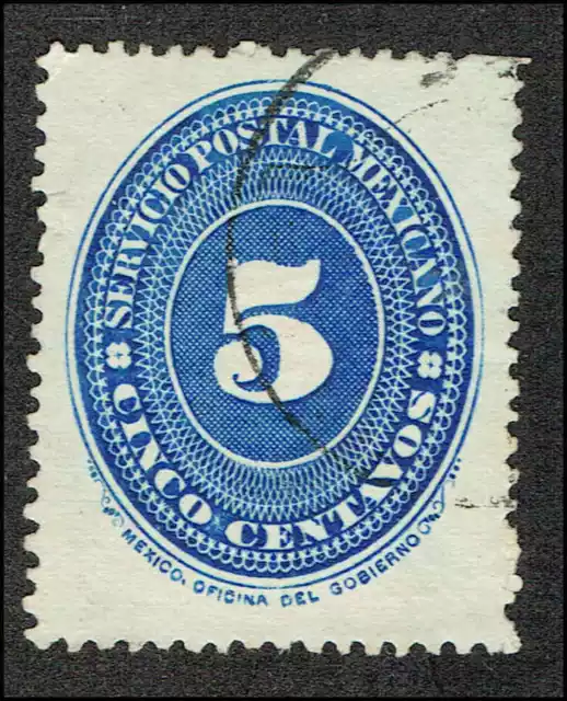 Scott # 216 - 1890 - ' Numeral of Value ' - Wove Paper