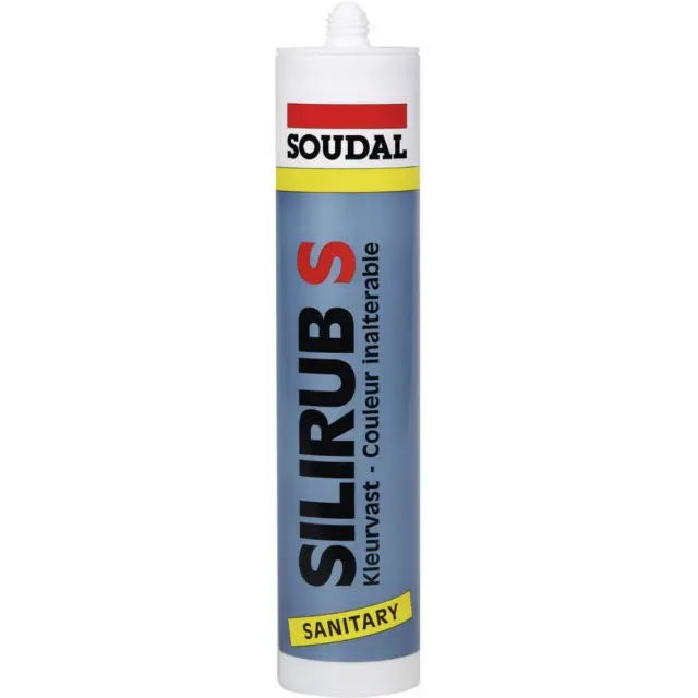 Silicone Soudal Silirub S 75120929 Couleur manhattan 310 pc(s)