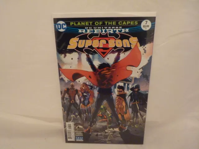 DC Comics Universe Rebirth SuperSons  #7 October 2017   VF w/Protector !