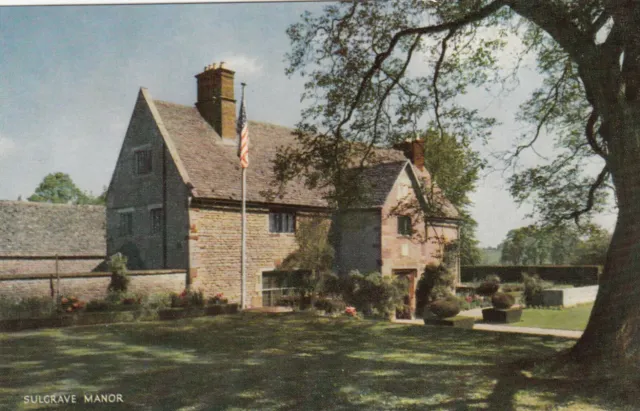 Postcard Sulgrave Manor [ George Washington Interest ] My Ref MD21D