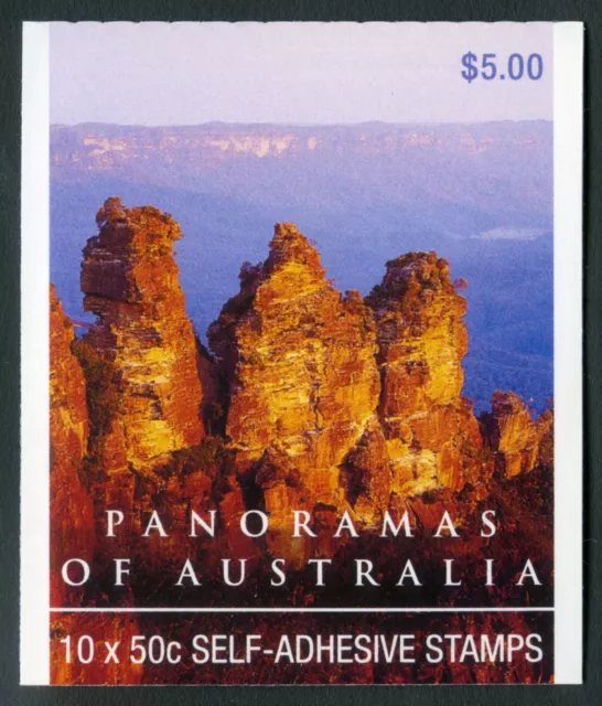 AUSTRALIA 2001 Panoramas Booklet International Stamps S/A 10 x 50c SG SB144 MNH