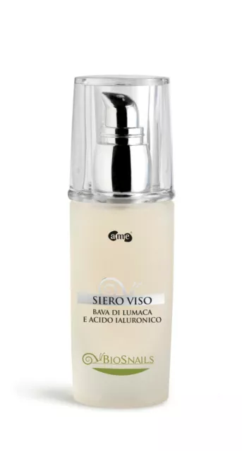 AMe BioSnails Siero viso Bava di lumaca e Acido Ialuronico