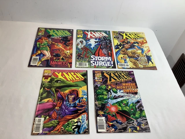 X-MEN; THE HIDDEN YEARS COMIC Vol. 1 #4,7,8,12,20 Marvel Comics 2000/01