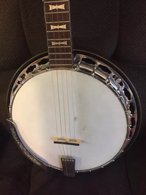 Alvarez 5 string banjo with hard case
