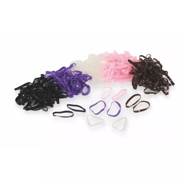 Shires EZI-GROOM Silicone Plaiting Bands