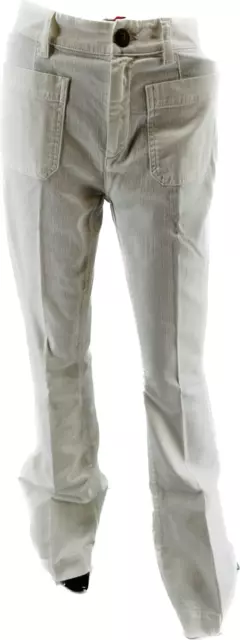 Pantalon jeans blanc "delphine" pattes d'éléphant SEAFARER taille 27 (us)