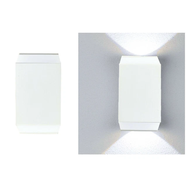 APPLIQUE MUR LED 6W Lampe Mur IP65 Moderne Double Lumière Froide 6000K ...