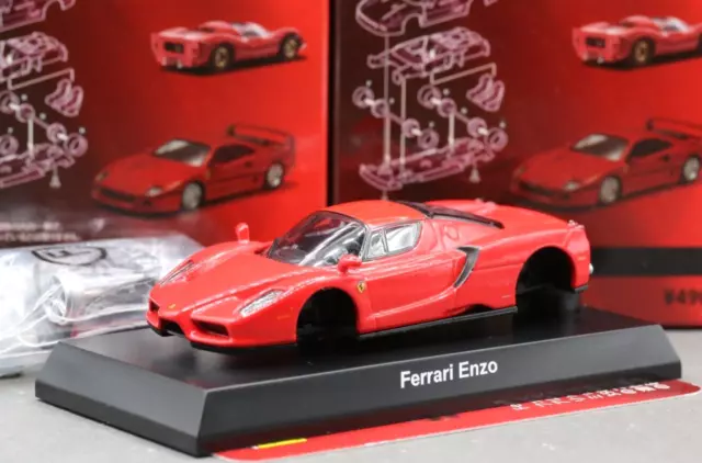 Kyosho 1/64 Ferrari Collection 7 Enzo Ferrari (Type F140) 2002 Orange Red