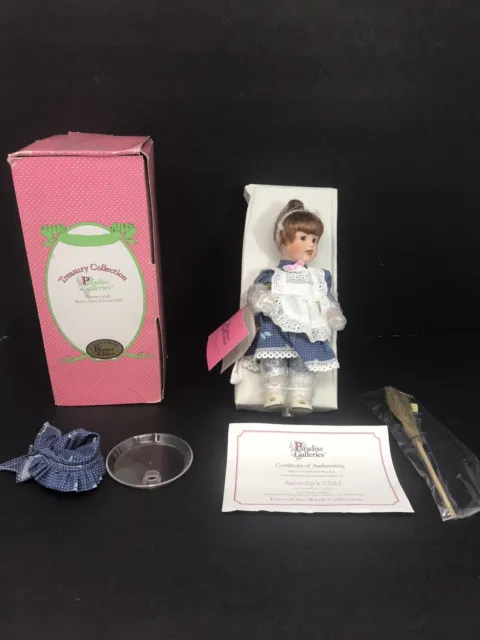 Treasury Collection Paradise Galleries Saturday’s Child Doll With Box