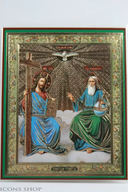 Christian Icon New Holy Testament Trinity святая троица новозаветная 2