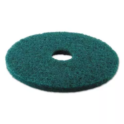 Premier 4017GRE Standard 17-inch Diameter Heavy-duty Scrubbing Floor Pads, Green