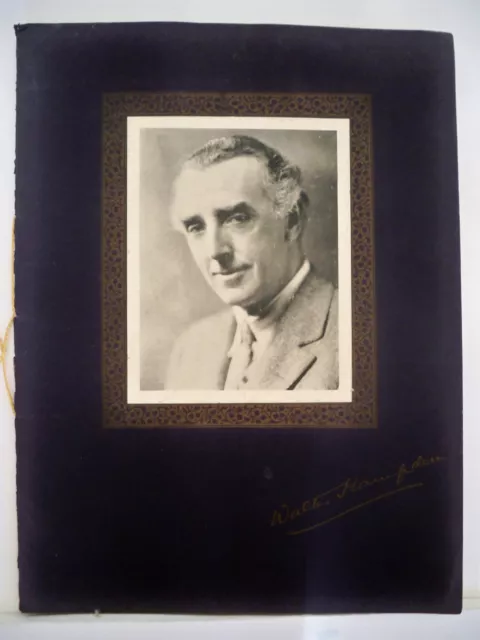 CYRANO DE BERGERAC Souvenir Program WALTER HAMPDEN 1932