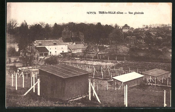CPA Trie-la-Ville, General View