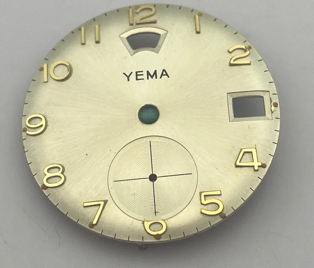 Cadran De Montre YEMA Lin (linen) - 27,7 Mm, Neuf Sans étiquette
