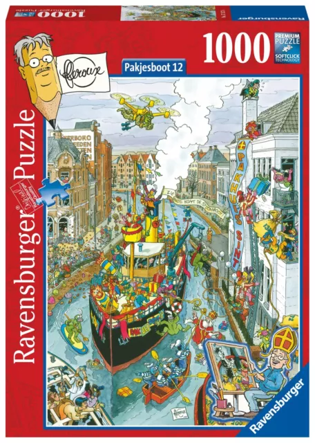 Ravensburger Puzzle*1000 Teile*Fleroux Pakjesboot 12*Rarität*Ovp