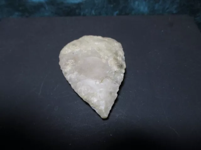 Indian Artifacts Flint Arrowhead Unknown Origin 1 1/2 " Long
