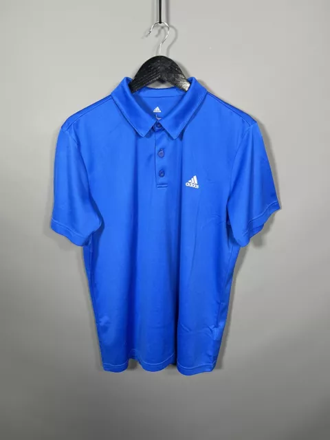 Polo Adidas Climalite - Taglia Large - Blu - Ottime condizioni - Uomo