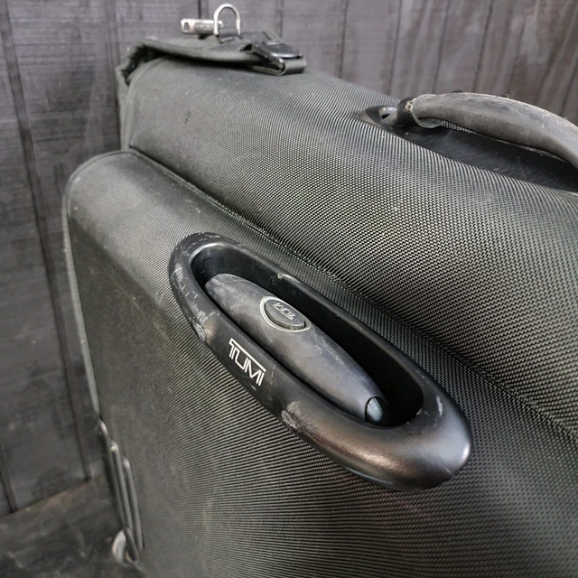 TUMI 22032D4 Alpha 24" Extended Stay Wheeled Garment Bag Suitcase Luggage w/ Tag 7