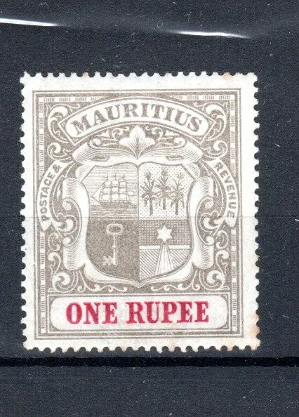 Mauritius 1902 1r Sg 153 MH Rush