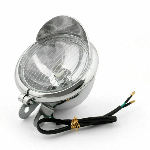Angel Eye Lampada Nebbia Faro fanale Per Bobber Touring Chopper Custom Chiaro L3