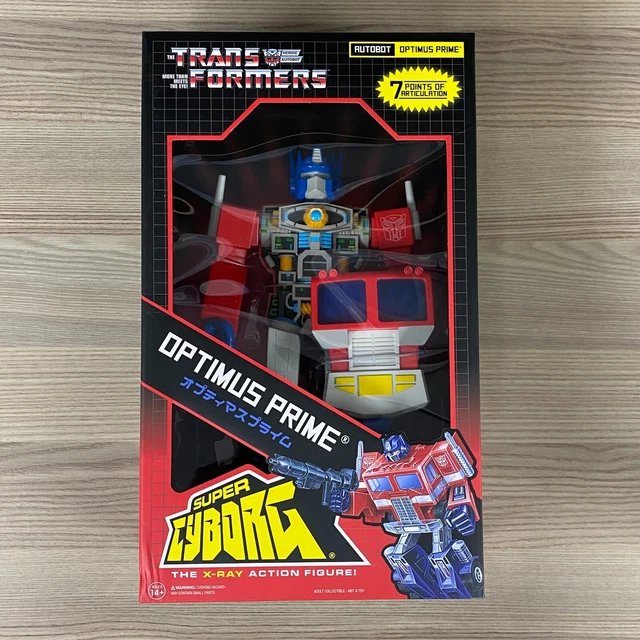 SUPER CYBORG X-RAY Optimus Prime Autobot Transformers Action Figure ...