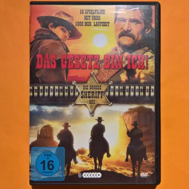 DAS GESETZ BIN ICH! (6 DVD) Die Grosse Sheriff-Box