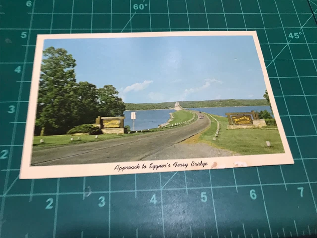 Vintage Postcard - Eggners Ferry Bridge Kentucky Lake State Park