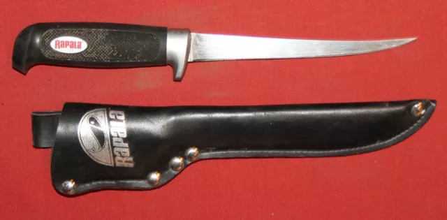 Rapala stainless fillet knife with sheath