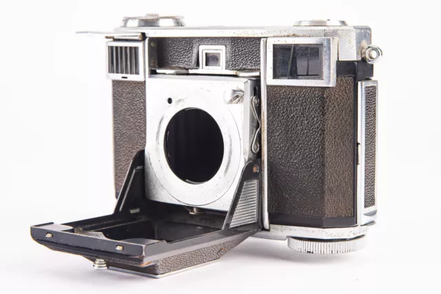 Zeiss Ikon Contessa 35mm Film Rangefinder Camera As Is for Parts or Repair V19