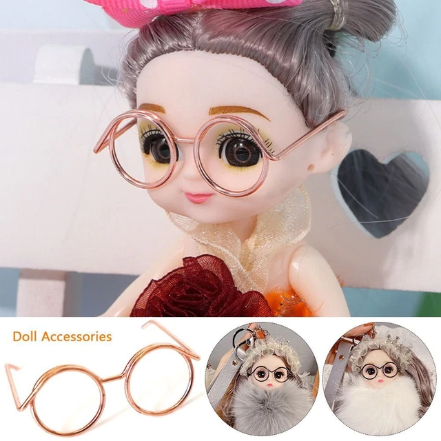 Cute doll with glasses sales