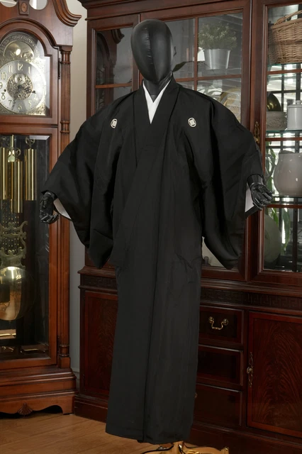 Dear Vanilla Japanese Kimono Men's Robe Gown Authentic Japan Vintage