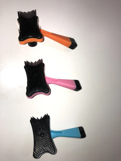 Dog Cat Self Cleaning Grooming Brush Slicker Comb Hair Fur Shedding 3