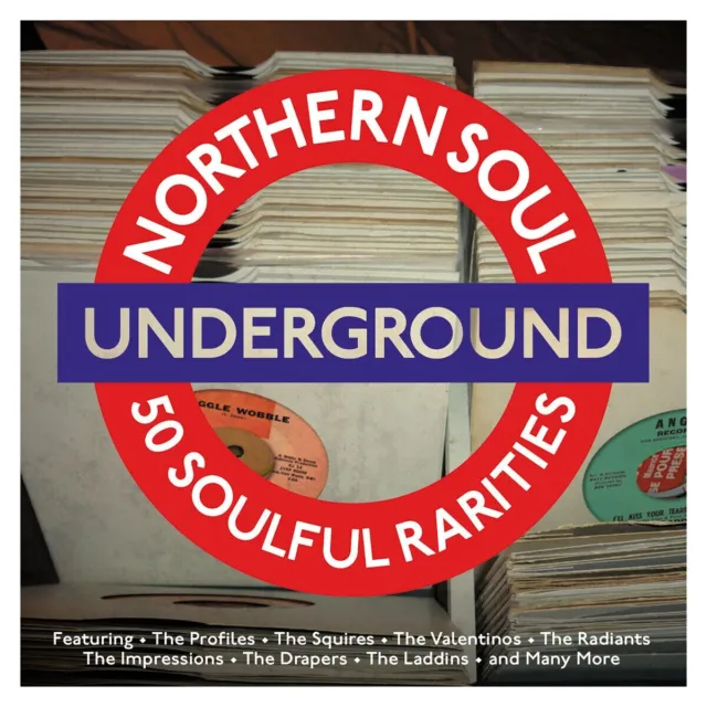 Northern Soul Underground - 36 Soulful Rarities Vinyl LP *BRAND NEW SEALED* 2