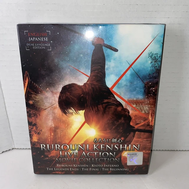 RUROUNI KENSHIN LIVE-ACTION Movie Collection (1-5) DVD Set