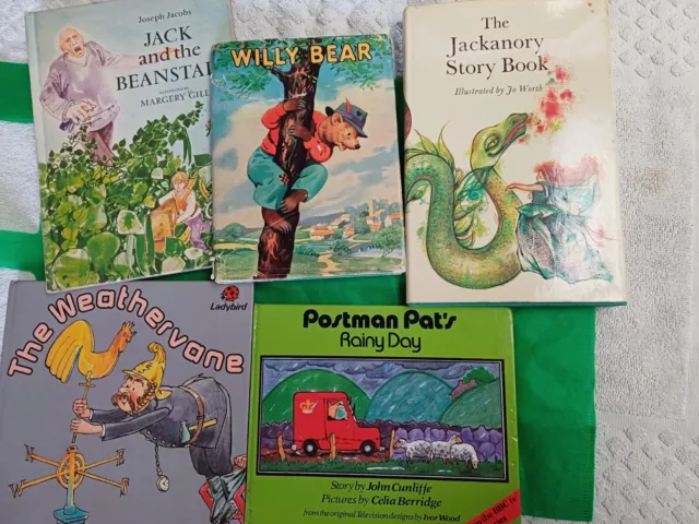 Vintage Hardback Children's Books Bundle Retro 1980s