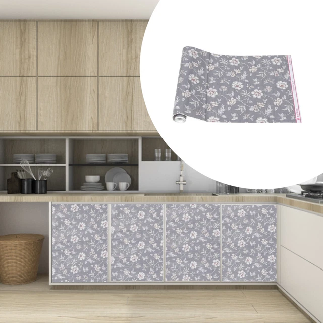 ÉTAGÈRES DE L'ARMOIRE Décor Végétal Autocollant Mural Amovible EUR 22