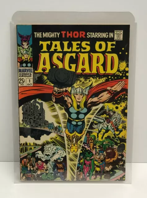 Marvel The Mighty Thor TALES OF ASGARD #1 (1968 Marvel) Silver Age Beauty!