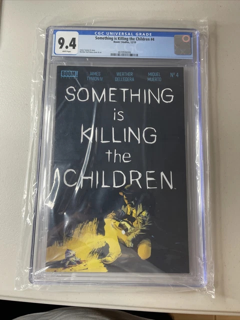 SOMETHING IS KILLING THE CHILDREN #4 CGC 9.4. First Cameo House Of Slaughter