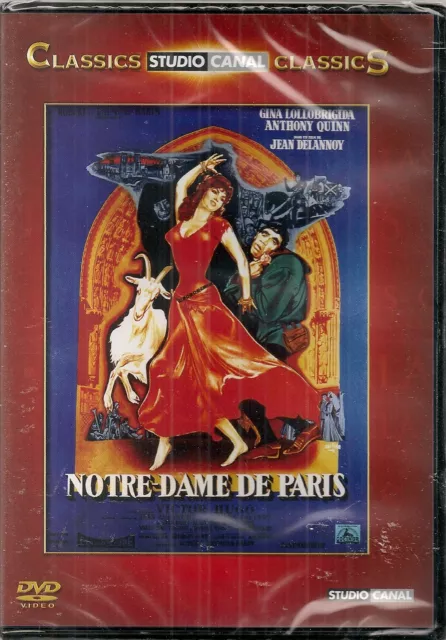 DVD "Notre Dame de Paris" - Gina Lolobrigida - Anthony Quinn - Neuf sous blister