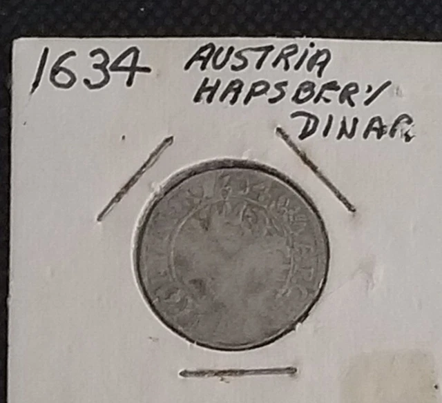 1634 Austria Hapsbery Dinar