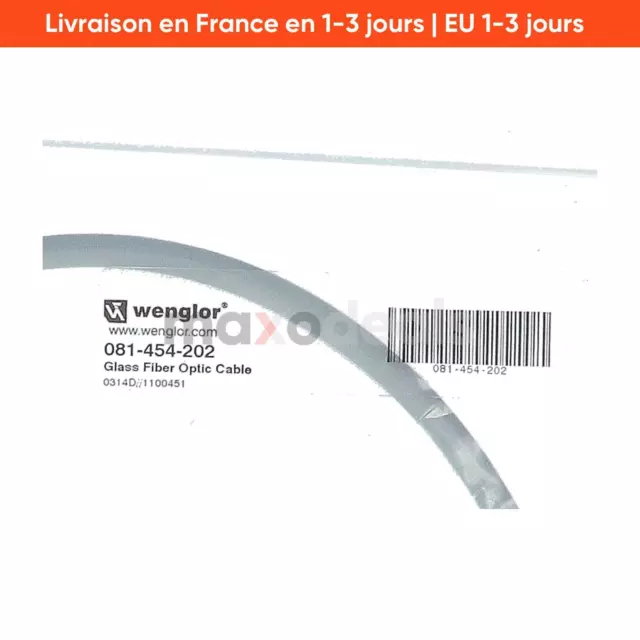 Wenglor 081-454-202 Glass fiber optic cable New NFP 2