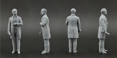 FIGURINE 1/18  KARL BENZ  VROOM  NOT PEINT  FOR  MERCEDES  CMC  MINICHAMPS NOREV 