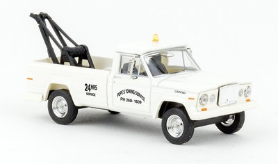 Neuf 2021 H0 1964 BREKINA BREKINA 19817 Jeep Gladiator A Blanc Safari 