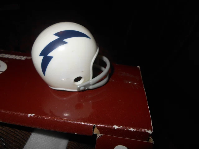 SAN DIEGO CHARGERS throwback 2 bar RIDDELL  POCKET PRO NFL football helmet
