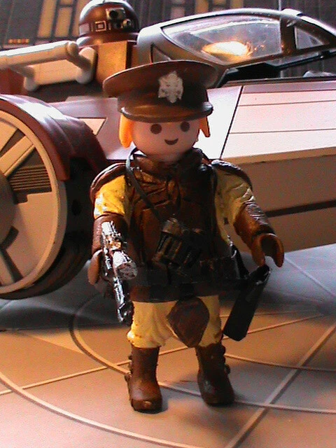 Playmobil Custom Soldat D'Infanterie Naboo (Star Wars I) Ref-0146 Bis