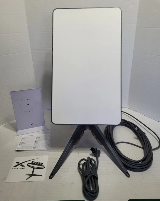 STARLINK SPACEX SATELLITE V2 Dish With Router UTA-212 UTR-211 NEW/ OPEN