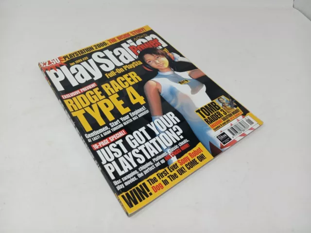 Playstation Power Magazine Ridge Racer Issue 35 Jan 1999 Retro/Vintage Rare